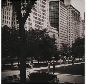 Grant Park Chicago - Monochrome - Featured